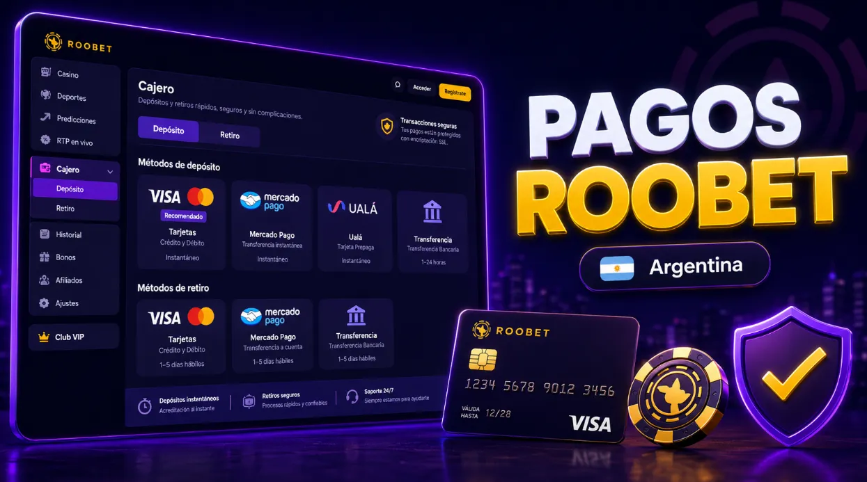 Pagos en Roobet Argentina
