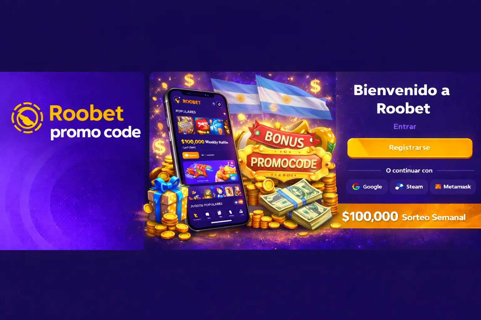 Verificación final del bono Roobet activo